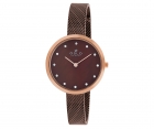 RELOGIO OSLO FEMININO SLIM OFTSSS9T0009 MARROM